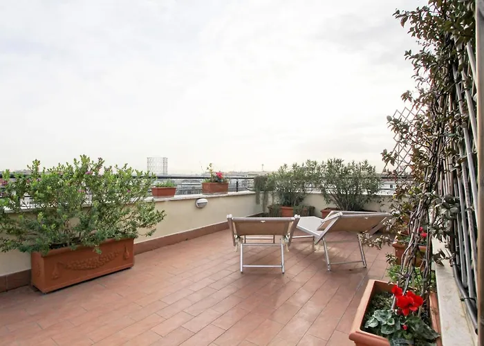In The Clouds Over Trastevere, Penthouse Studio