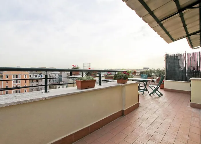 In The Clouds Over Trastevere, Penthouse Studio
